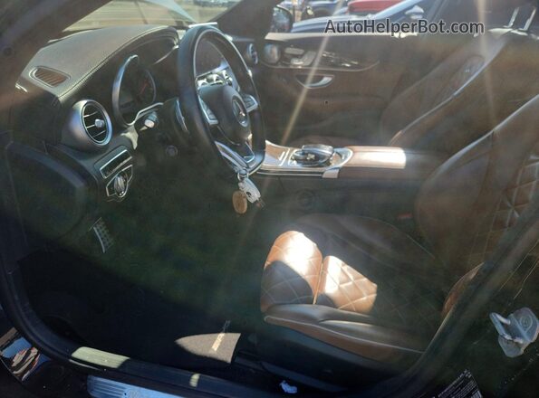 55SWF6EB5GU116021 2016 MERCEDES-BENZ C Black Vista interior delantera