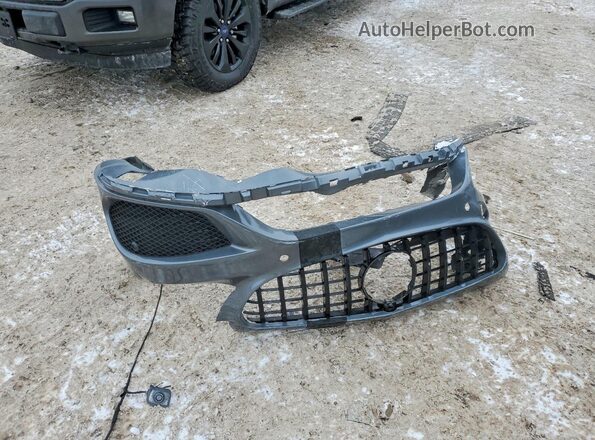 55SWF6EB5HU209557 2017 MERCEDES-BENZ C Gray Engine compartment view