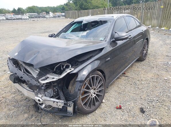 55SWF6EB7HU213173 2017 MERCEDES-BENZ AMG C 43 Black Front left