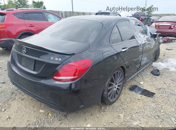 55SWF6EB7HU213173 2017 MERCEDES-BENZ AMG C 43 Black Rear right