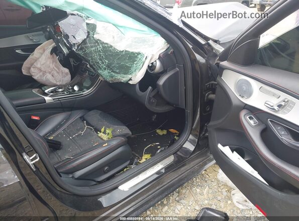 55SWF6EB7HU213173 2017 MERCEDES-BENZ AMG C 43 Black Front interior view