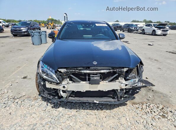55SWF6EB7JU242971 2018 MERCEDES-BENZ C Черный Вид спереди