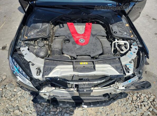 55SWF6EB7JU242971 2018 MERCEDES-BENZ C Черный Вид задней части салона