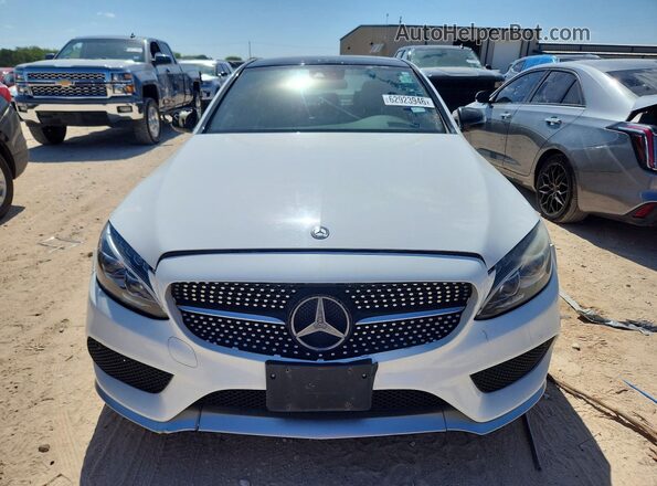 55SWF6EB9GU113946 2016 MERCEDES-BENZ C Белый Вид спереди