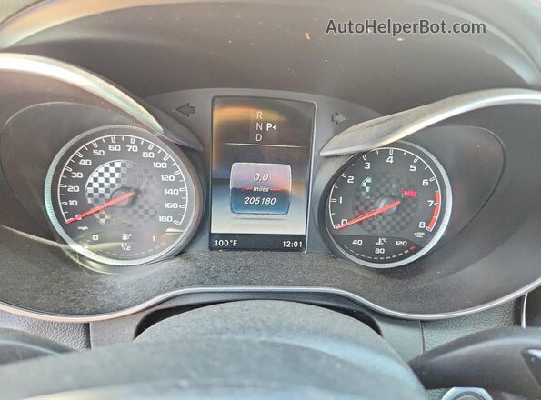 55SWF6EB9GU113946 2016 MERCEDES-BENZ C Белый Вид щитка приборов