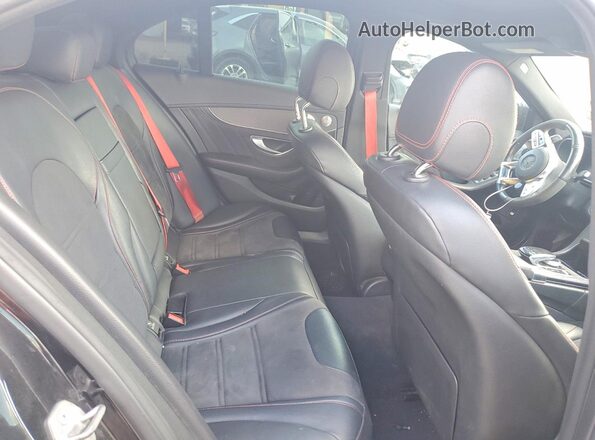 55SWF6EB9LU330259 2020 MERCEDES-BENZ C Black Հետևի նստատեղերի տեսք