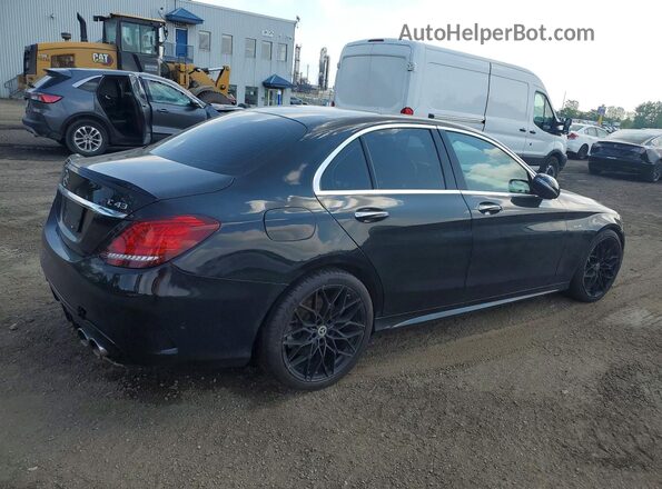 55SWF6EB9LU330259 2020 MERCEDES-BENZ C Black Հետևի աջ