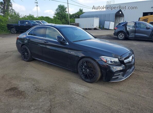 55SWF6EB9LU330259 2020 MERCEDES-BENZ C Black Առջևի աջ