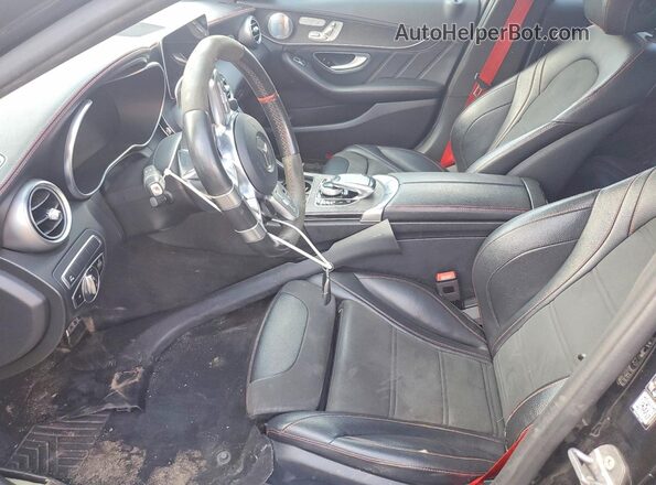 55SWF6EB9LU330259 2020 MERCEDES-BENZ C Black Սալոնի դիմացի տեսք