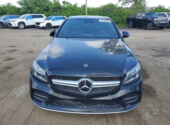 55SWF6EB9LU330259 2020 MERCEDES-BENZ C Black Դիմացի տեսք