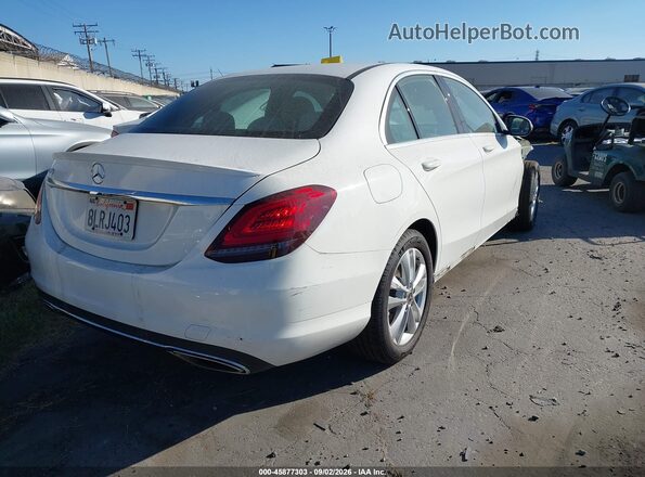 55SWF8DB3KU322704 2019 MERCEDES-BENZ C-CLASS Красный Задняя правая четверть
