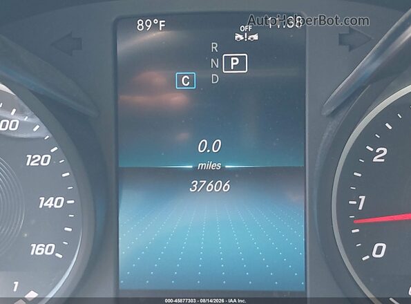 55SWF8DB3KU322704 2019 MERCEDES-BENZ C-CLASS Красный Вид задних сидений