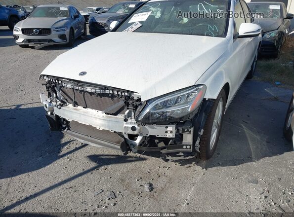 55SWF8DB3KU322704 2019 MERCEDES-BENZ C-CLASS Красный Передняя левая четверть