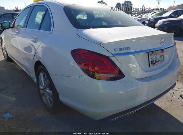 55SWF8DB3KU322704 2019 MERCEDES-BENZ C-CLASS Красный Задняя левая четверть