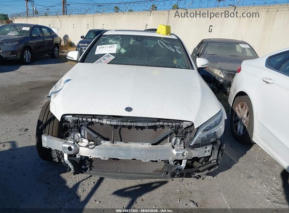 55SWF8DB3KU322704 2019 MERCEDES-BENZ C-CLASS Красный Вид задней части салона