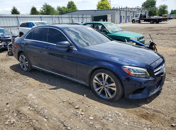 55SWF8DB4KU291012 2019 MERCEDES-BENZ C Blue Przód prawy