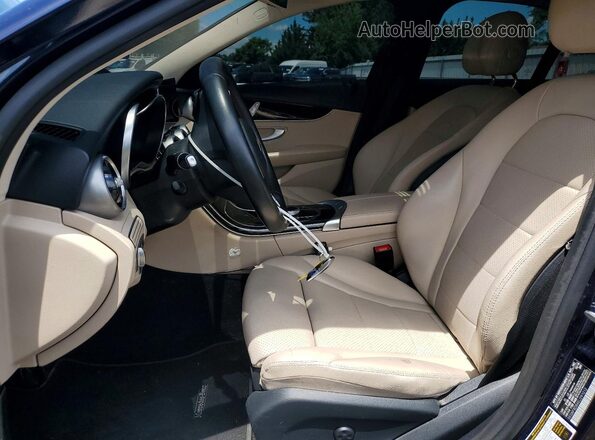 55SWF8DB4KU291012 2019 MERCEDES-BENZ C Blue Widok wnętrza z przodu