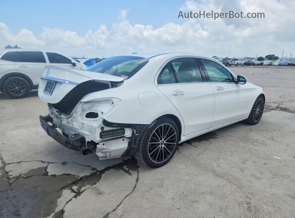55SWF8DB4KU310383 2019 MERCEDES-BENZ C White Rear right