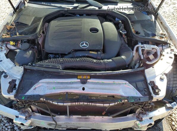 55SWF8DB4LU324155 2020 MERCEDES-BENZ C Белый Вид задней части салона