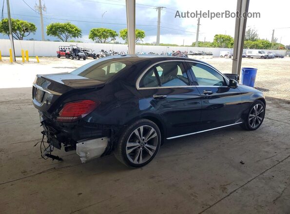 55SWF8DB5KU320405 2019 MERCEDES-BENZ C Black Rear right