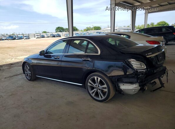 55SWF8DB5KU320405 2019 MERCEDES-BENZ C Black Rear left