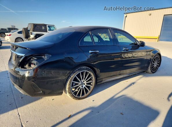 55SWF8DB5LU330045 2020 MERCEDES-BENZ C Black Հետևի աջ
