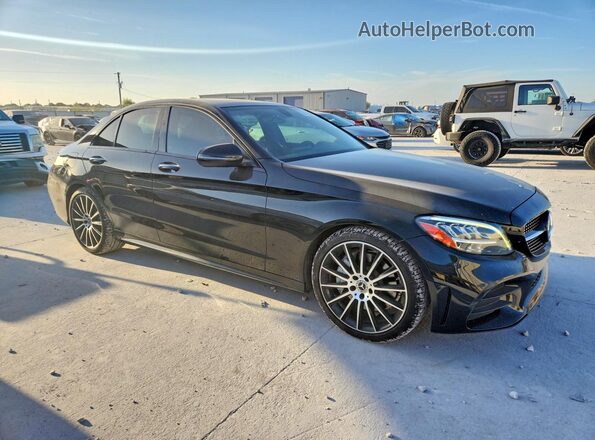 55SWF8DB5LU330045 2020 MERCEDES-BENZ C Black Առջևի աջ