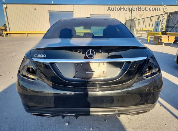 55SWF8DB5LU330045 2020 MERCEDES-BENZ C Black Հետևի տեսք