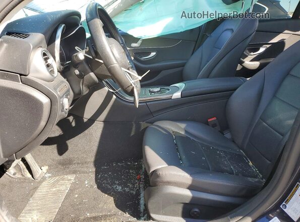 55SWF8DB6KU288225 2019 MERCEDES-BENZ C Blue Widok wnętrza z przodu