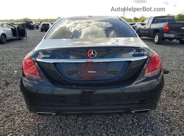 55SWF8DB6KU303421 2019 MERCEDES-BENZ C Black Հետևի տեսք