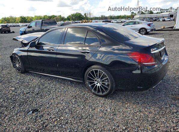 55SWF8DB6KU303421 2019 MERCEDES-BENZ C Black Հետևի ձախ