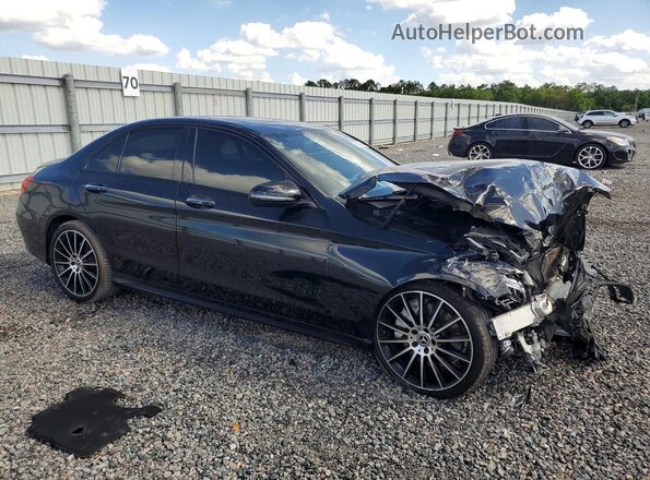 55SWF8DB6KU303421 2019 MERCEDES-BENZ C Black Առջևի աջ