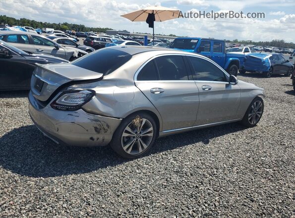 55SWF8DB7KU321717 2019 MERCEDES-BENZ C Gray Rear right