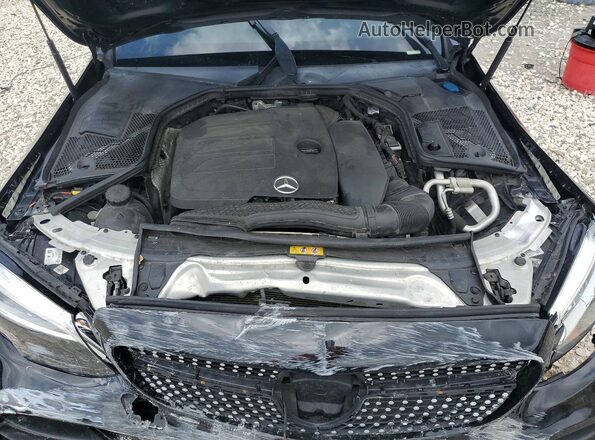 55SWF8DB9KU302733 2019 MERCEDES-BENZ C Black Вид задньої частини салону