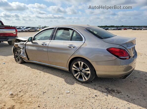 55SWF8DB9KU319032 2019 MERCEDES-BENZ C Tan Задня ліва чверть