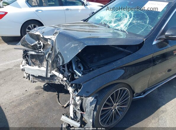 55SWF8DB9LU327715 2020 MERCEDES-BENZ C-CLASS Black Widok z przodu