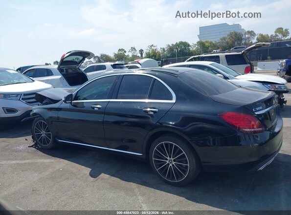 55SWF8DB9LU327715 2020 MERCEDES-BENZ C-CLASS Black Widok wnętrza 360 stopni