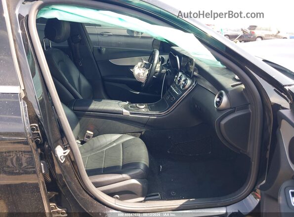 55SWF8DB9LU327715 2020 MERCEDES-BENZ C-CLASS Black Widok wnętrza z przodu