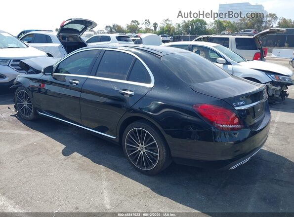 55SWF8DB9LU327715 2020 MERCEDES-BENZ C-CLASS Black Tył lewy