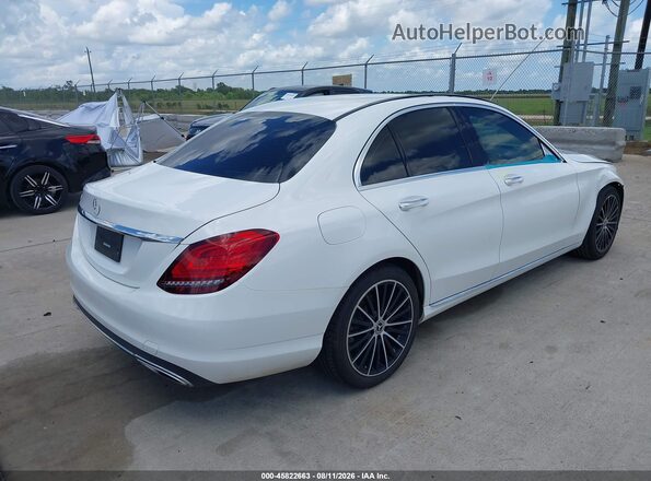 55SWF8DB9LU332557 2020 MERCEDES-BENZ C-CLASS White Tył prawy