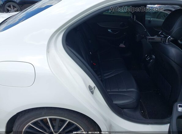 55SWF8DB9LU332557 2020 MERCEDES-BENZ C-CLASS White Widok naklejki z numerem VIN