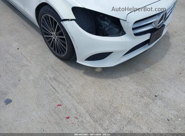 55SWF8DB9LU332557 2020 MERCEDES-BENZ C-CLASS White Widok z przodu
