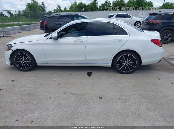 55SWF8DB9LU332557 2020 MERCEDES-BENZ C-CLASS White Widok wnętrza 360 stopni