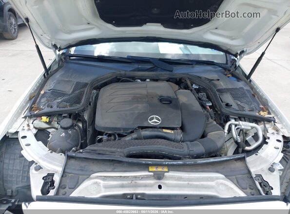 55SWF8DB9LU332557 2020 MERCEDES-BENZ C-CLASS White Widok z tyłu
