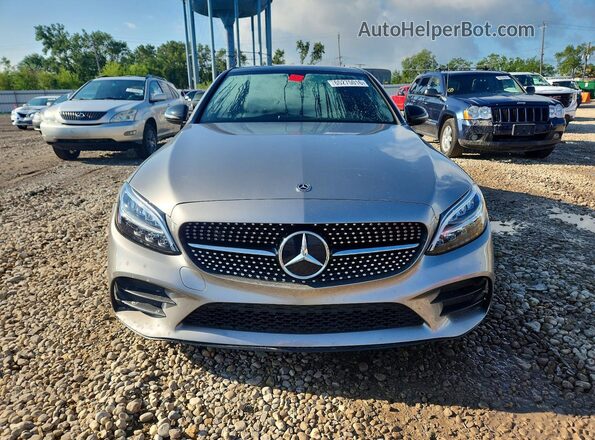 55SWF8DBXKU289457 2019 MERCEDES-BENZ C Серебряный Вид спереди