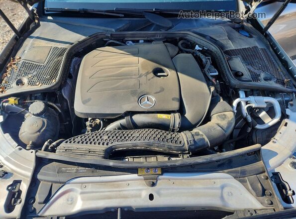 55SWF8DBXKU289457 2019 MERCEDES-BENZ C Серебряный Вид задней части салона