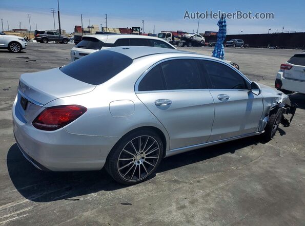55SWF8DBXKU289524 2019 MERCEDES-BENZ C Silver Tył prawy