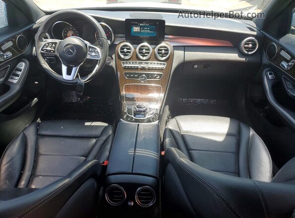 55SWF8DBXKU289524 2019 MERCEDES-BENZ C Silver Widok deski rozdzielczej