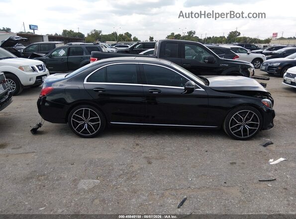 55SWF8DBXKU294660 2019 MERCEDES-BENZ C-CLASS Black Vista interior trasera