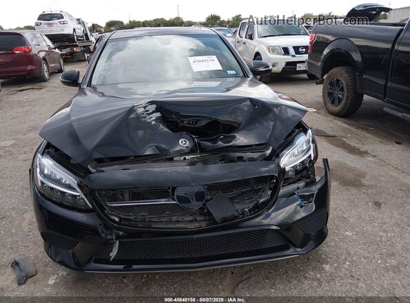 55SWF8DBXKU294660 2019 MERCEDES-BENZ C-CLASS Black Vista del cuadro de instrumentos